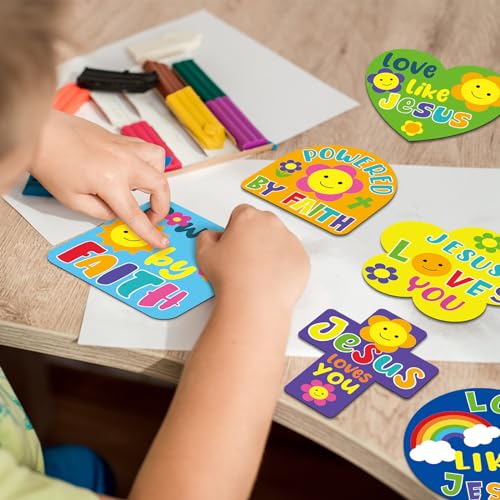 36 Sets Christian Crafts for Kids, VBS Sunday School Craft Kits