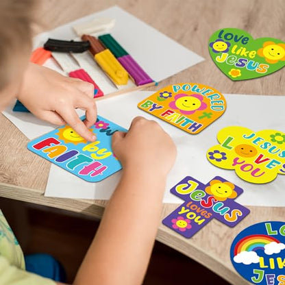 36 Sets Christian Crafts for Kids, VBS Sunday School Craft Kits