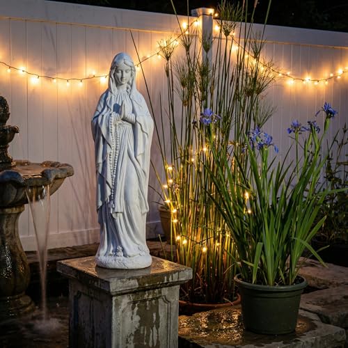 Virgin Mary Praying Statue 23.5 Inch, Religious Outdoor Statue - color: Praying Virgin Mary（23.5 Inch）