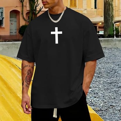 Mens Christian Bible Verse Shirts Dear Person Behind Me T Shirt Religious Jesus Inspirational Cross Graphic Tees - color: Black, size: Small
