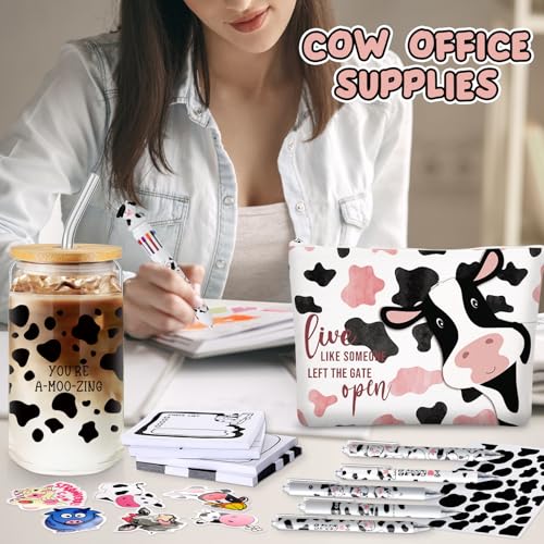 Watersay 64 Pcs Cow Gifts for Women Men Cow Print Stuff - style: Cow
