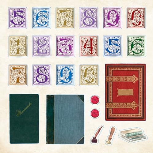 Bibliophilia Ephemera Sticker Book (over 780 stickers)