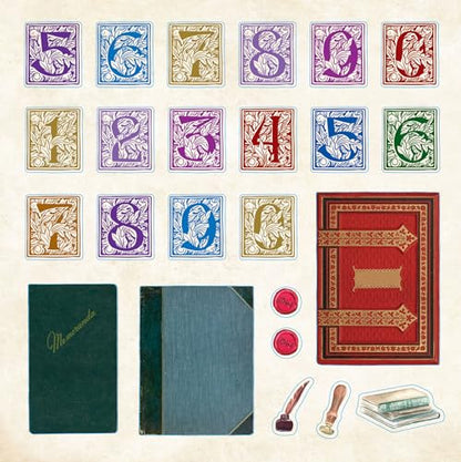Bibliophilia Ephemera Sticker Book (over 780 stickers)