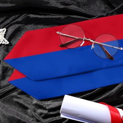 Flag Graduation Stoles for Men and Women, Graduation Shawl Sash for International Graduation's Day - color: Philippines Flag Stole