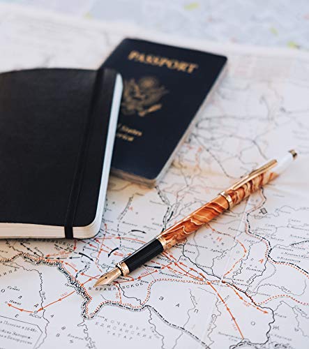 Cross Wanderlust Antelope Canyon Refillable Fountain Pen, Medium Nib - color: Antelope