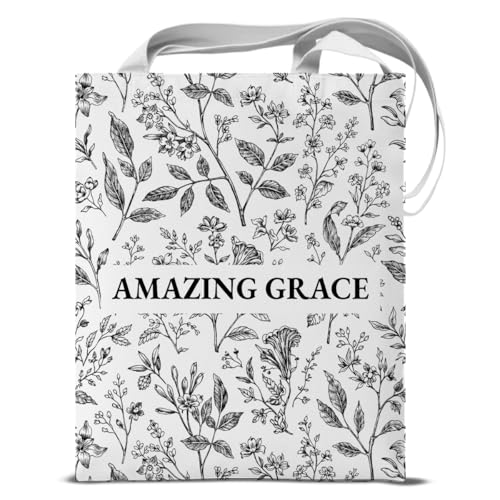 Christian Tote Bag Jesus Religious Reusable Bible Bags for Shopping Work Travel Church Christian Gift Totes - color: Tote-5