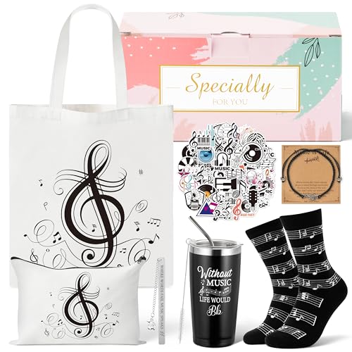 Y1tvei Canvas Bags Gifts, Tote Bag with Makeup Pouch, Birthday Party Favors
