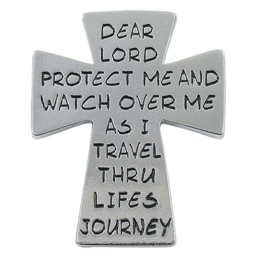Sterling Gifts Cross Car Sun Visor Clip - Protect Me on Life's Journey