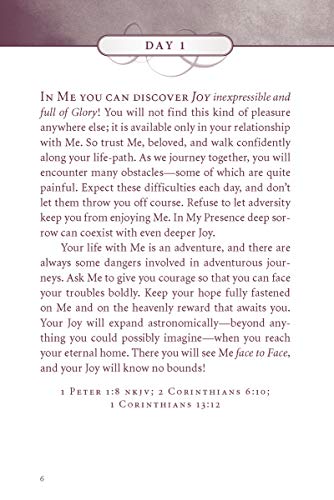 40 Days of Jesus Always: Joy in His Presence (A 40-Day Devotional)