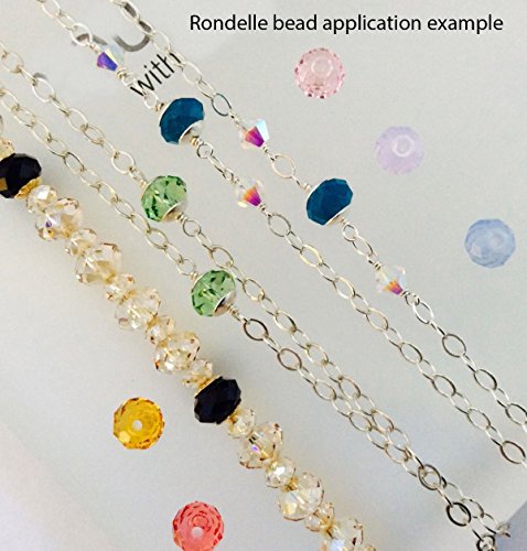 24pcs Adabele Austrian 6mm Rondelle Crystal Beads Light Olivine Green - color: Light Olivine Green, size: 4mm x 6mm - 24pcs