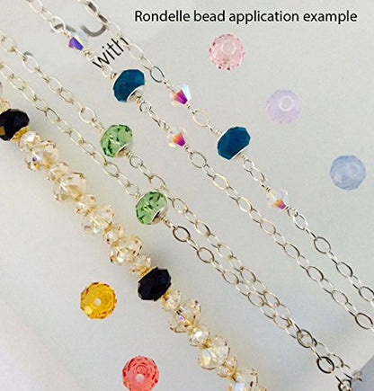 24pcs Adabele Austrian 6mm Rondelle Crystal Beads Light Olivine Green - color: Light Olivine Green, size: 4mm x 6mm - 24pcs