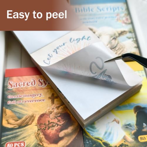 200 Sheets Christian Inspirational Bible Scripture Sticker Book - style: 4 Christianity