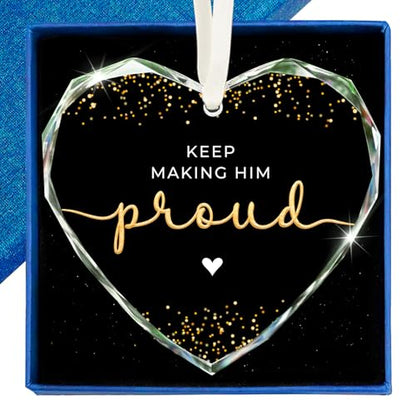 ZAGKOO Memorial Gifts for Loss of Dad, Men - Loss of Father Sympathy Gift - color: Proud Him