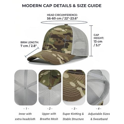 Christian Hats for Men Women,Jesus 3 Nail Cross Hat Christian Religious Gifts for Birthday/Christmas,Black and Silver - color: 593.camo-7