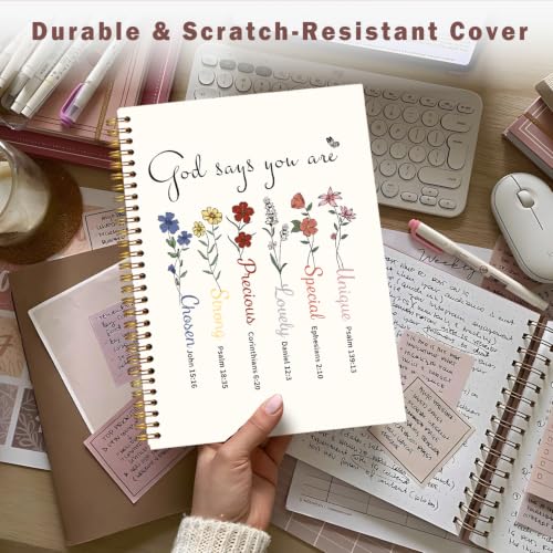 Lacama Bible Journal for Women A4,Christian Gifts for Women,