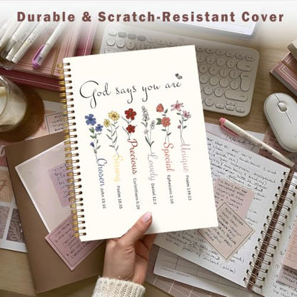 Lacama Bible Journal for Women A4,Christian Gifts for Women,