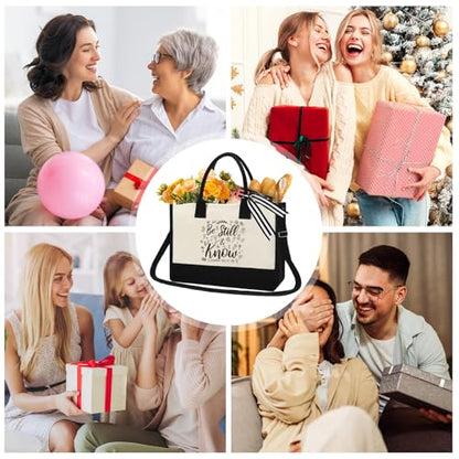 Christian Canvas Tote Bag - Be Still and Know Grocery Handbags - style: Be Still