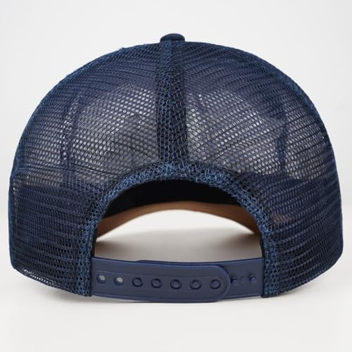Christian Jesus Cross Hat - Faith Hats for Men Women - Religious Gifts for Thanksgiving Christmas - color: Cross/Navy Blue