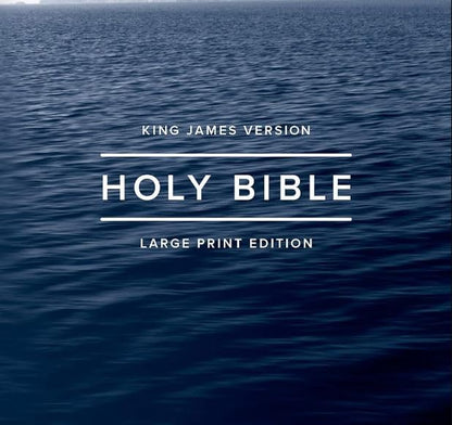 KJV Outreach Bible, Large Print Edition, Black Letter, Presentation Page, Gospel Presentation, Easy-to-Read Bible MCM Type