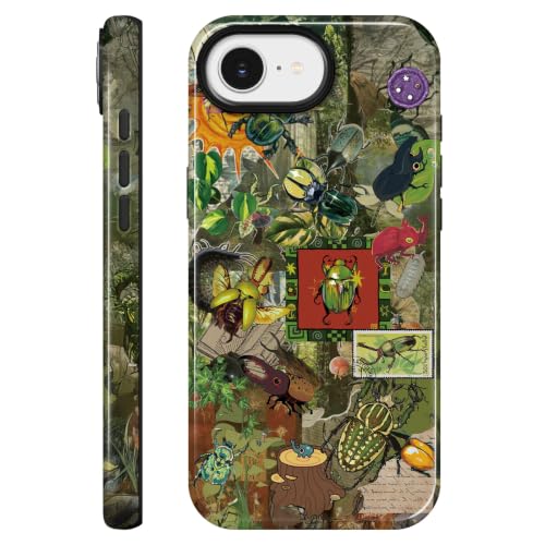 Kairos for iPhone 16e & iPhone 17e Case - Military Protection Beetle Nature - color: beetle, size: iPhone 16e / iPhone 17e(6.1",2025/2026)