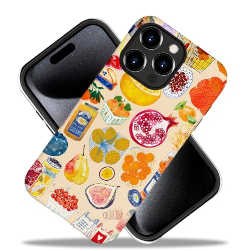Case for iPhone 11 Pro Max - Slim Fit Anti-Scratch Phone Case for Girl Women - Farmers Collage Food Vegetable Fruit (Frosted) - color: Farmers Collage Food Vegetable Fruit, size: iPhone 11 Pro Max