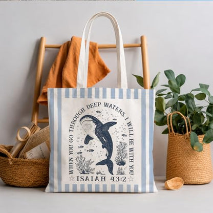 Christian Tote Bag - color: Whale Shark