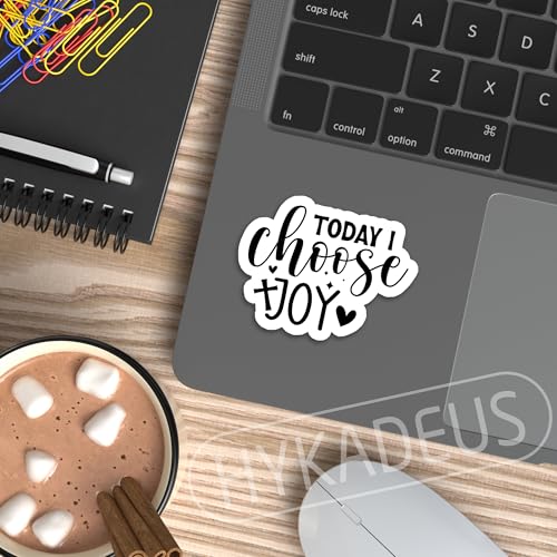 (3Pcs) Today I Choose Joy Sticker, Christian Inspirational Decal Gift - color: Today I Choose Joy