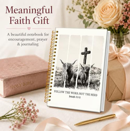 Bible Journal for Women,Bible Nnotebook,Gifts for Christian Women - color: Christian Gifts Journal-white