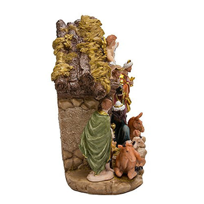 Kurt Adler Nativity Set with 11 Figures and Stable