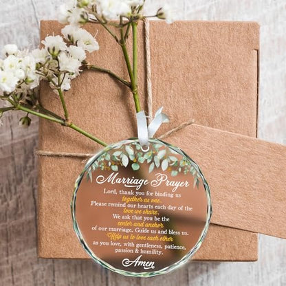ZAGKOO Marriage Prayer Christian Wedding Gifts for Couple 2026 - color: Marriage Prayer