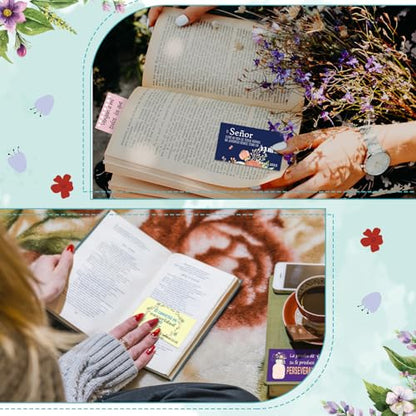 240 Pcs Bible Verse Cards in Spanish Prayer Greeting Card Cartoon - style: Cartoon