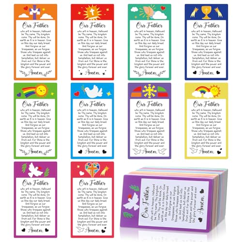 200 Pcs Lord's Scripture Cards Bible Verse Prayer Cards - style: Lord