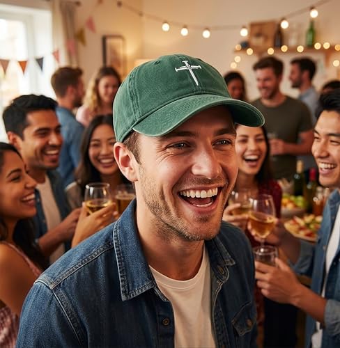 Funny Embroidered Baseball Cap Unisex - color: Army Green1
