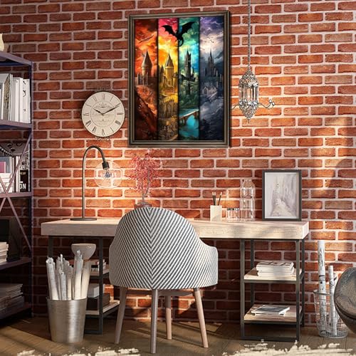 Castle Diamond Art Kits for Adults, Diamond Painting Kits for Beginner - color: JOJO-DP70