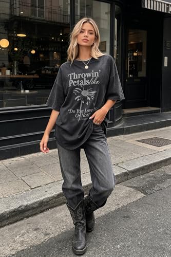 Christian Oversized Shirts Women Religious Faith Shirt Bible Verse Gifts Inspirational Graphic Jesus Tee - color: Grey3, size: X-Large