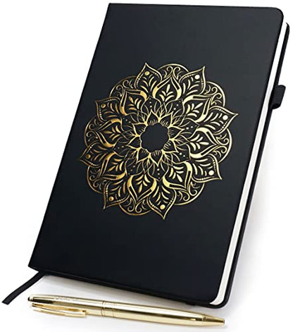 Veway Mandala Journal and Pen Gift Set for Women & Men - style: Mandala