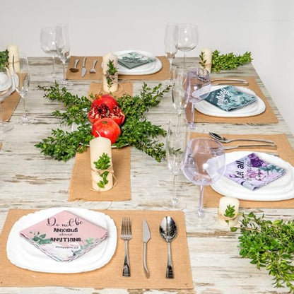 Hahafelt Boho Christian Handkerchiefs for Women - style: Watercolor