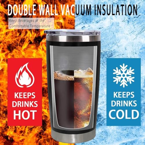 Cool PC Gamer Tumbler With Lid and Straw, Gaming Gifts For Boys/Girls, Men/Women, 20oz Stainless Steel Insulated Coffee Cups - color: Gamer