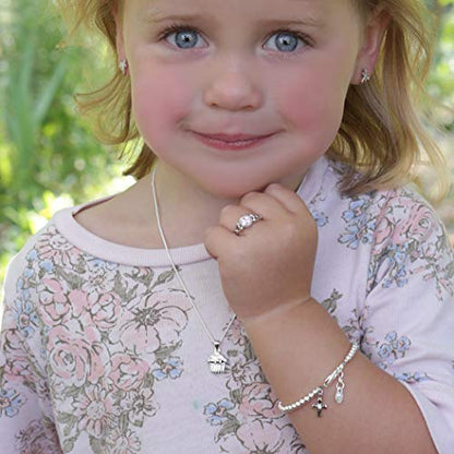 Cherished Moments Beaded Bracelet, .925 Sterling Silver or 14K Gold-Plated - color: Silver SM (0-9 months)