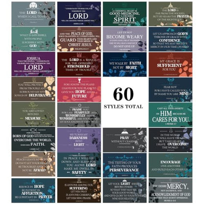Maitys 240 Pcs Bible Verse Cards for Women Christian Scripture,Marble - style: Marble