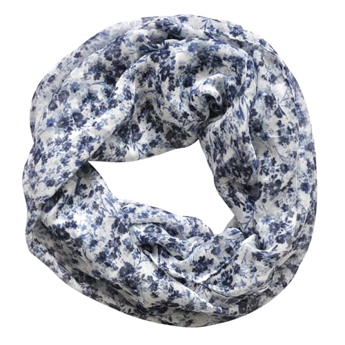 Jersey Knit Infinity Scarf Colorful Head Wrap for Travel - color: Color-b10