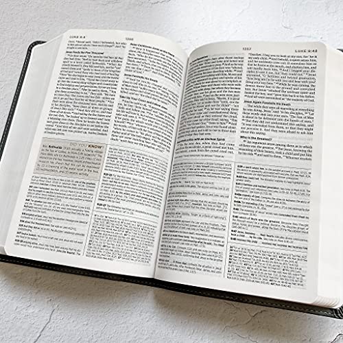 JOY CREATIVE Hand Lettered and Laser Engraved ESV Bible, Student Study Bible with Gray Cover, Personalized Gift, Custom Name Engraving Available