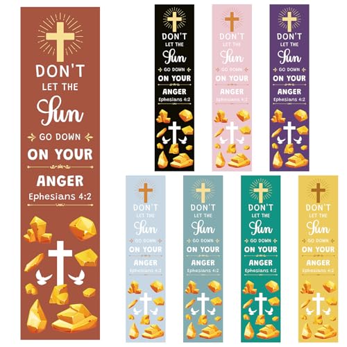 8 Pieces Bible Verse Bookmarks Christian Marriage Gifts Anniversary Valentines Gifts for Christian Couples Women Men Inspirational Bookmarks Baptism Church Book Club Sunday School Favors - color: Ephesians 4:2