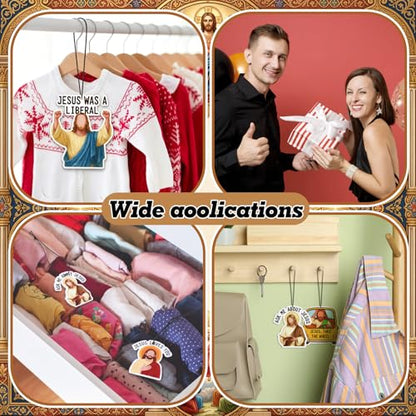30 Pack Christmas Jesus Themed Air Fresheners, Bright - style: Bright