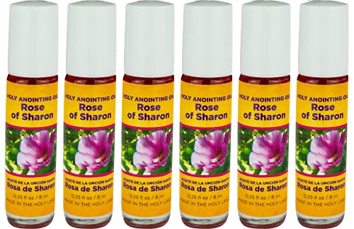 Logos Trading Post Rose of Sharon Anointing Oil Roll On Bottles, 6 Pcs - color: Rose of Sharon