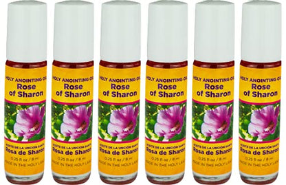 Logos Trading Post Rose of Sharon Anointing Oil Roll On Bottles, 6 Pcs - color: Rose of Sharon