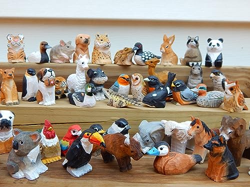 Selsela Hand-Carved Black Lab Figurine - Retriever Wooden Dog Puppy Figurine, Handcrafted Statue, Unique Dog Lover Gift & Home Decor Accent - style: Art Deco
