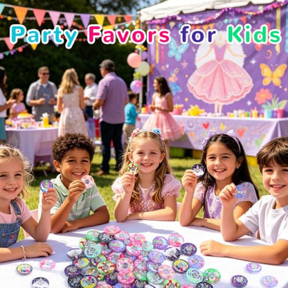 52 Pack Fairy Fidget Spinners Bulk Party Favors Classroom Prizes - color: Tl-sa-3-fairy