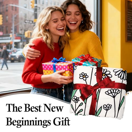 New Beginnings Gift for Women, Retirement Blanket for Women 50"X60" - color: New Beginning Gifts