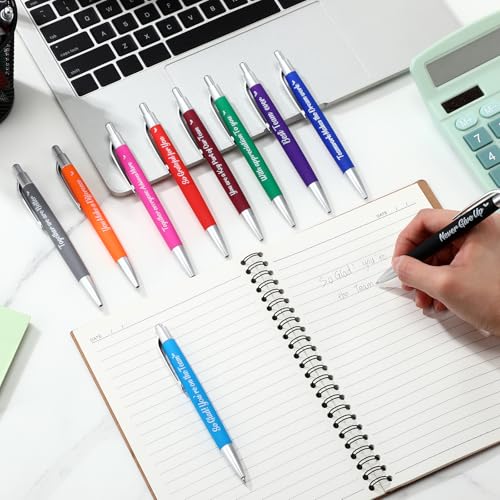 Gueevin 200 Pcs Inspirational Pens Employee Gift, Team - style: Team